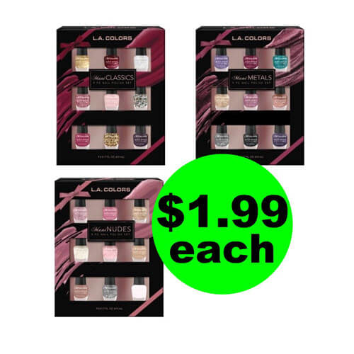 CVS Deal: $1.99 LA Girl Nail Gift Sets (No Coupons Needed)! ?? (11/4-11/10)