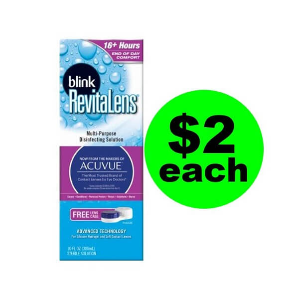 Publix Deal: $2 Blink RevitaLens Contact Solution (Save 80% Off)! (Ends 6/18 Or 6/19)