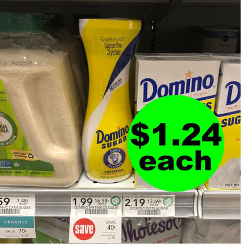 Publix Deal: ? $1.24 Domino Flip Top Sugar Canister!