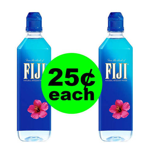CVS Deal: 25¢ Fiji Water Bottles ? (After Ibotta)! (11/11-11/17)