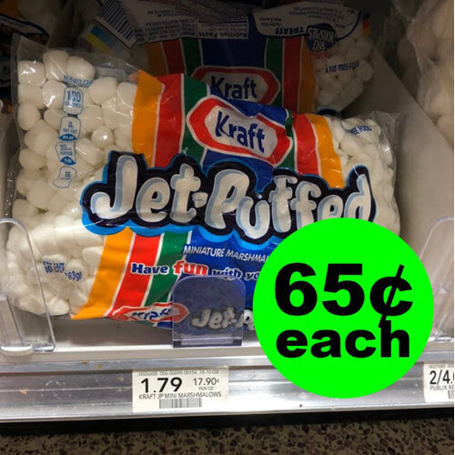 Publix Deal: ☕ 65¢ Kraft Jet-Puffed Miniature Marshmallows (After Ibotta)! (11/14-11/21 or 11/15-11/21)