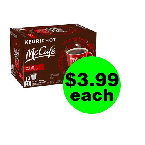 CVS Deal: ☕ $3.99 McCafe K-Cups! (3/24-3/30)