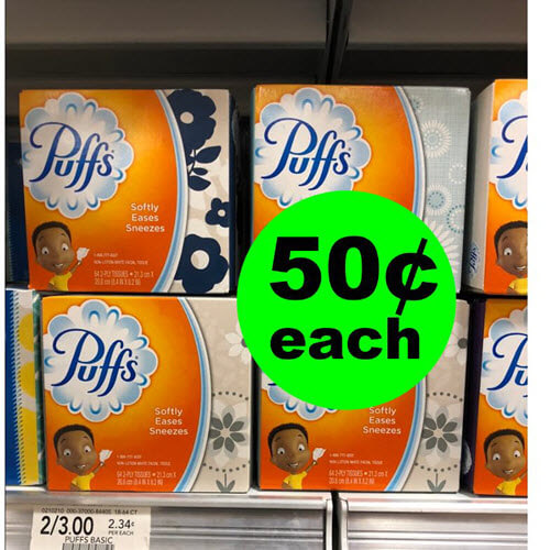 Publix Deal: ? 50¢ Puffs Tissues (Save 67% Off)! (11/7 or 11/8-11/10)