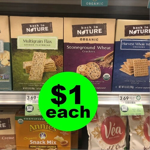 Publix Deal: 🍪 $1 Back To Nature Cookies, Crackers & Granola (After Ibotta)!