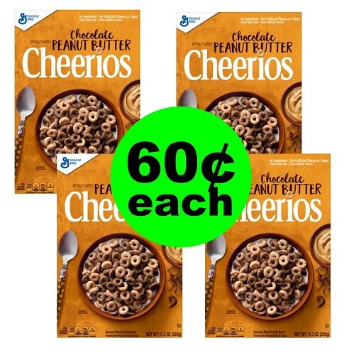 Publix Deal: 🥣 60¢ Cheerios Chocolate Peanut Butter Cereal (After ...