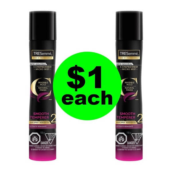 CVS Deal: 😁 $1 Tresemme Micro Mist Hairspray! (2/24-3/2)