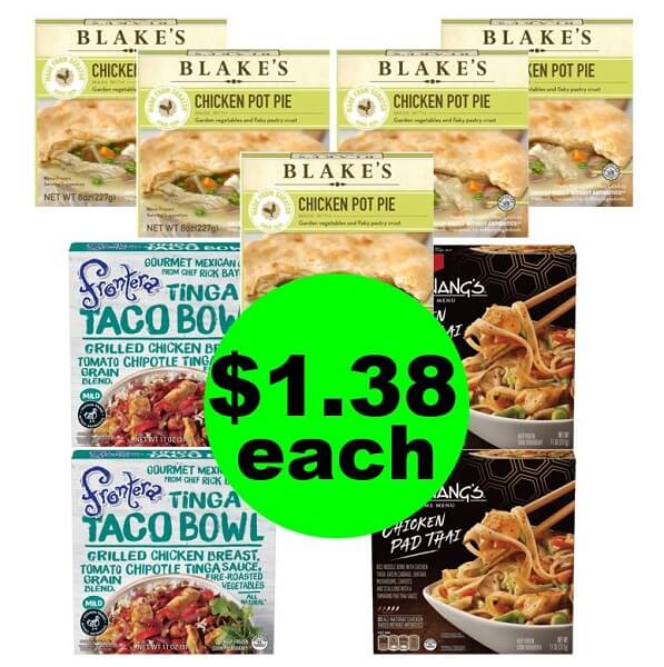 Publix Deal: 🍲 $1.38 Blake’s Pies, Frontera Bowls or P.F. Chang’s Frozen Meals (After Rebates)! (2/16-3/1)