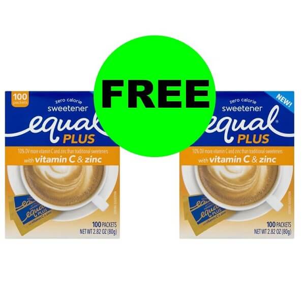 Sneak Peek Publix Deal: (2) FREE Equal Plus Sweeteners! (4/15-4/21 Or 4/16-4/22)