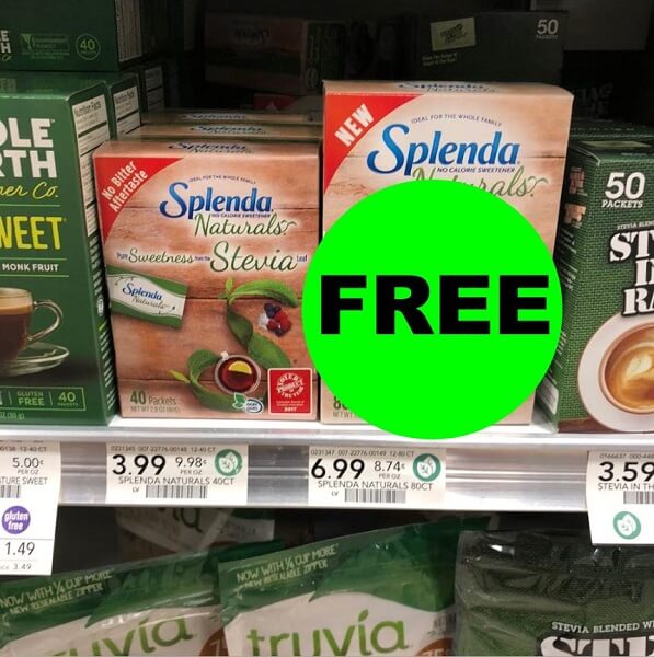 Sneak Peek Publix Deal: (2) Splenda Natural Sweeteners! (1/8-1/14 Or 1/9-1/15)