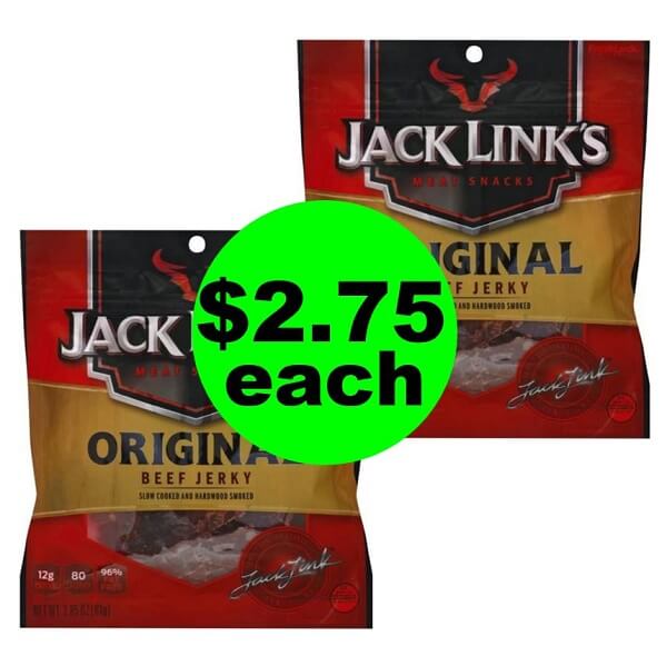 Publix Deal: 😋 $2.75 Jack Link’s Jerky Bags (Save 57% Off)! (Ends 3/26 Or 3/27)