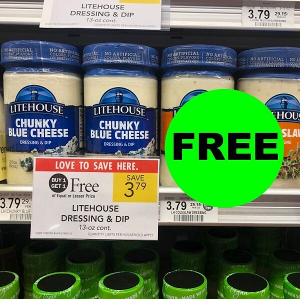 Publix Deal: 🥗 (2) FREE Litehouse Dressings (After Ibotta)! (4/24-4/30 Or 4/25-5/1 )