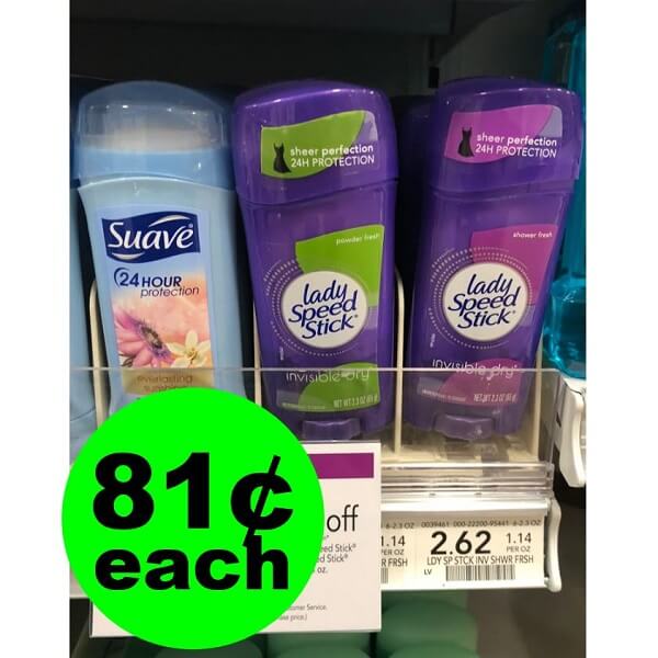Publix Deal: ⛹️‍♀️ 81¢ Speed Stick Deodorant! (Ends 4/30 Or 5/1)
