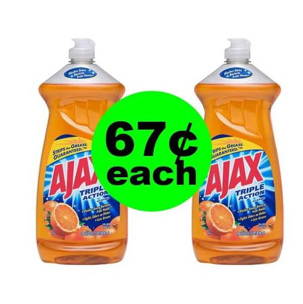 CVS Deal: 🍽️ 67¢ Ajax Dish Soap! (4/28-5/4)