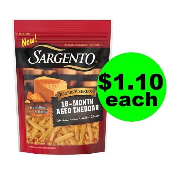 Publix Deal: 🧀 $1.10 Sargento Reserve Series Shredded Cheese! (6/19-6/25 Or 6/20-6/26)