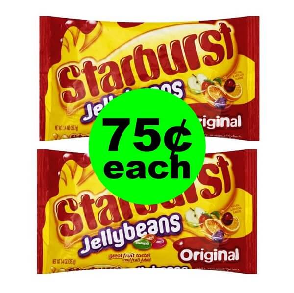 Sneak Peek Publix Deal: 🍓 Print For 75¢ Starburst Jellybeans! (4/10-4/20 Or  4/11-4/20)