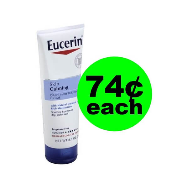 Publix Deal: 👐 74¢ Eucerin Skin Calming Creme (Save 90% Off)! (Ends 5/18)