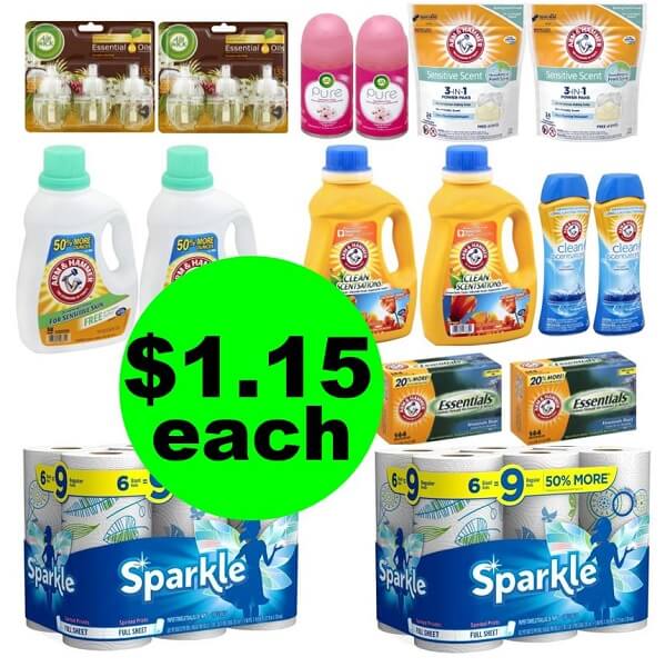 Publix Deal: 🎽 For $18.43 Total, Get (16) Laundry, Paper & Air Freshener Products! (5/15 Or 5/16-5/18)