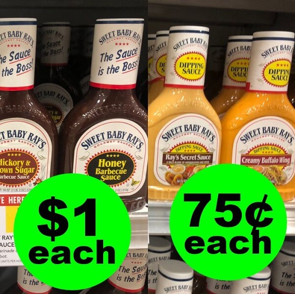 Publix Deal: 🍖 Sweet Baby Ray’s Gourmet Sauces As Low As 75¢ Each! (Ends 5/28 Or 5/29)