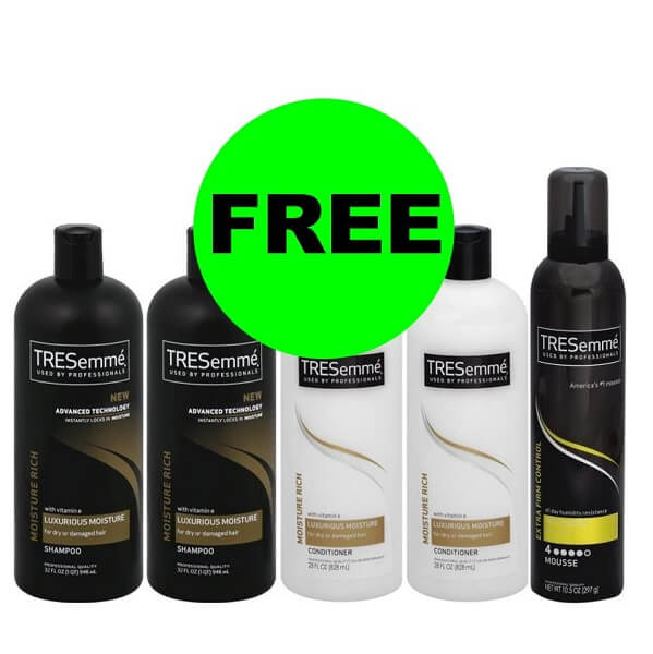 Publix Deal: 👩‍🎓 (5) FREE + $3 Money Maker On Tresemme Hair Care! (Ends 5/14 Or 5/15)