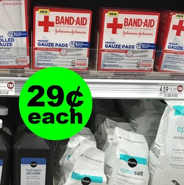 Publix Deal: 29¢ Band-Aid Gauze Pads! (Ends 6/14)