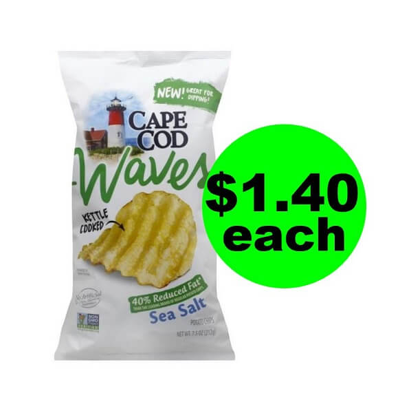 Publix Deal: $1.40 Cape Cod Waves Chips! (Ends 6/18 Or 6/19)