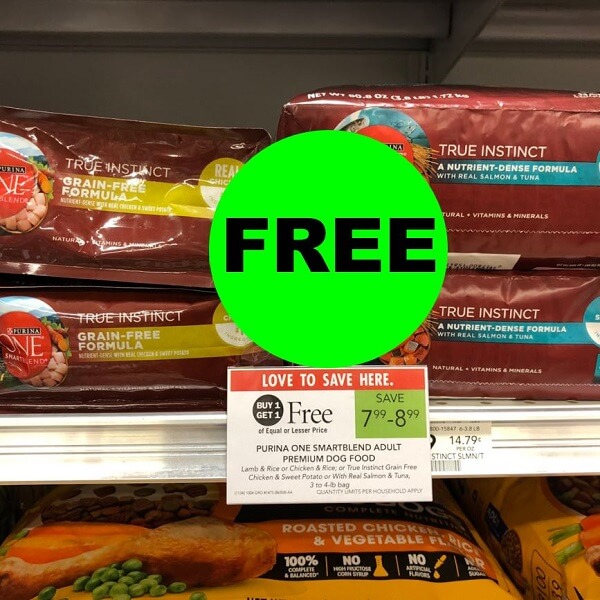 Publix Deal: (2) FREE + $2 Money Maker On Purina One Dog Food! (2/12-2/18 Or 2/13-2/19)