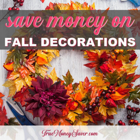How To Save Money On Fall Decor This Year