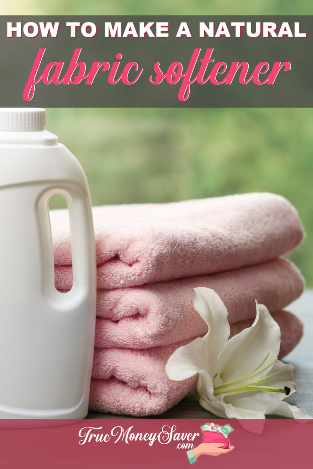 How To Make A Natural Fabric Softener Right Now