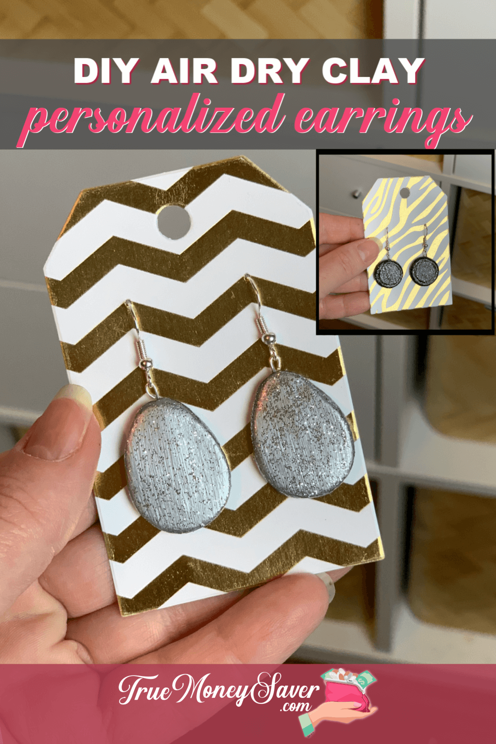 How To Make Earrings Easily From Air Dry Clay