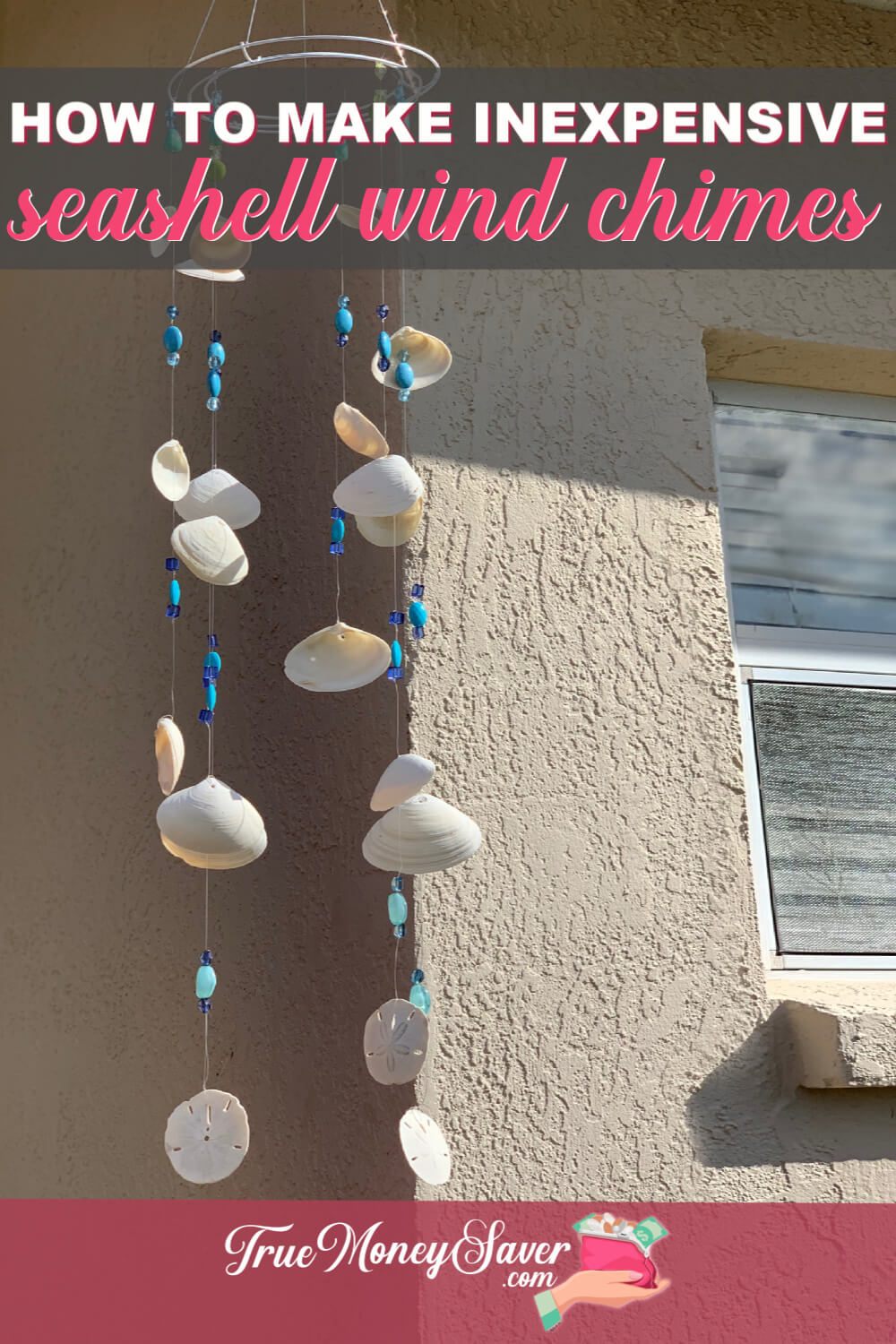 How To Make Really Pretty (& Inexpensive) Seashell Wind Chimes