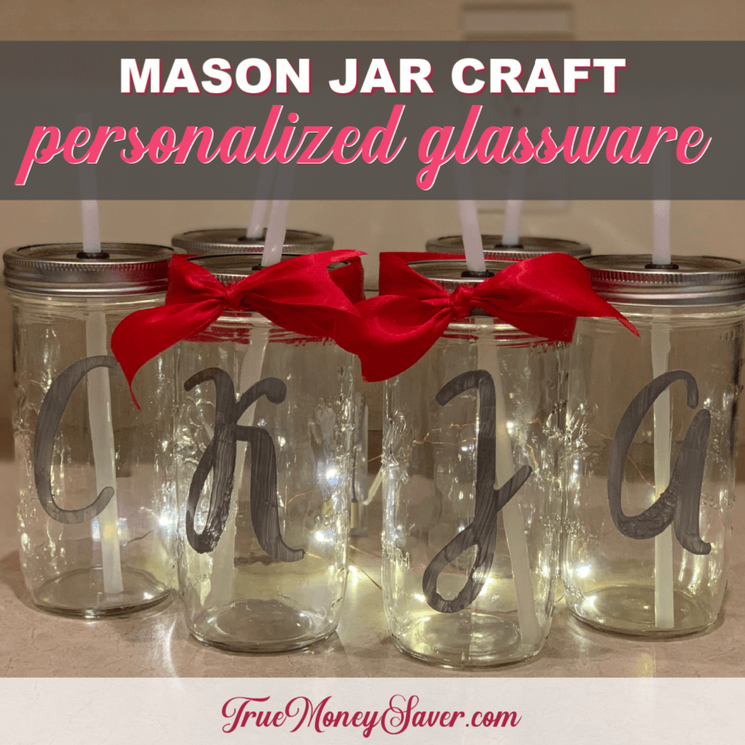 How To Make Cute Drinking Glasses – The Best Mason Jar Craft