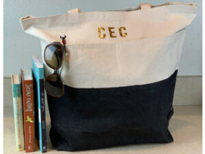 How To Make A Monogrammed Waterproof Tote Bag