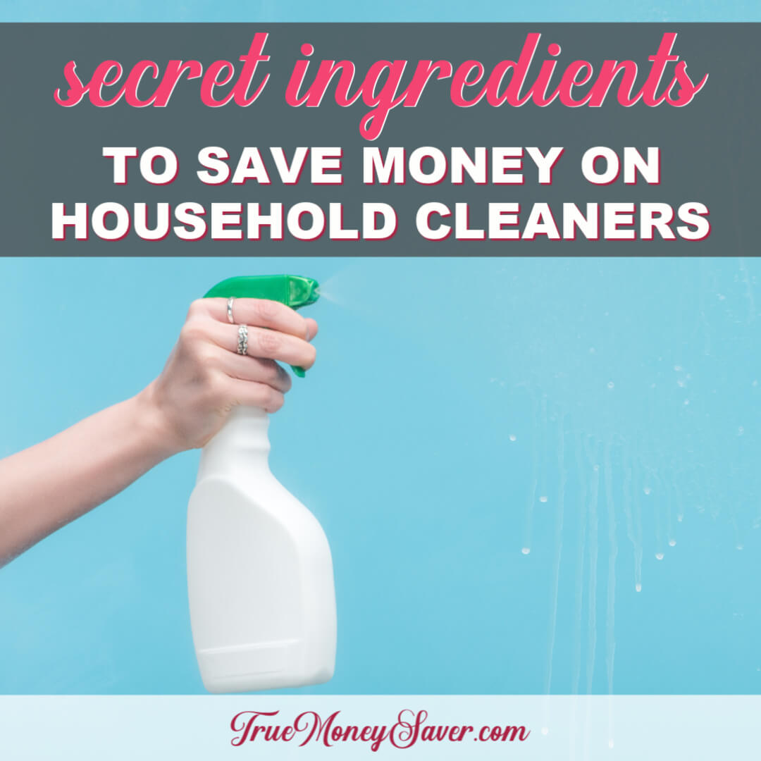 Secret Common Ingredients That Will Save You Money On Your Household Cleaners