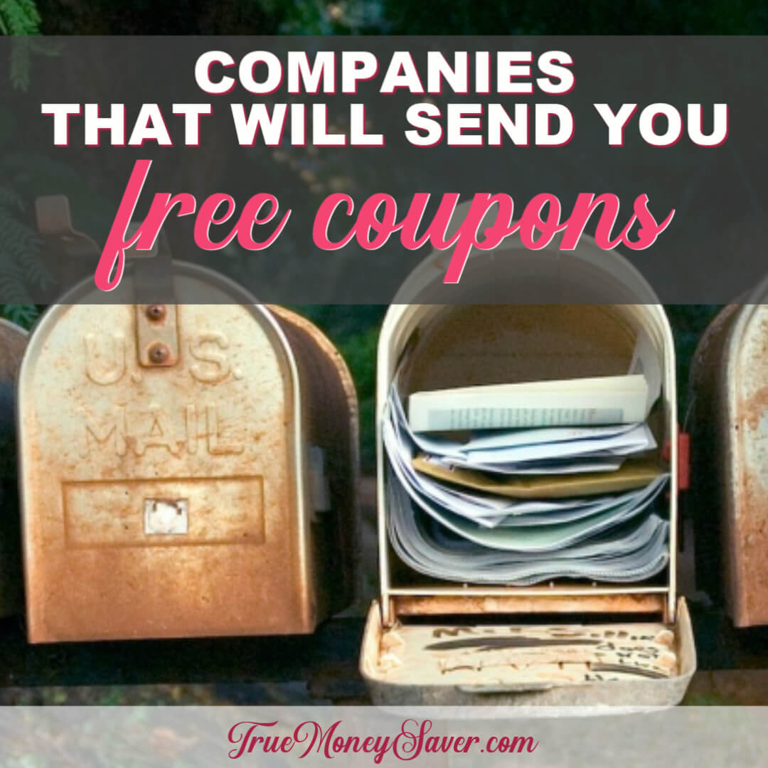 Get Happy Mail! These 250+ Companies Will Send You FREE Coupons!