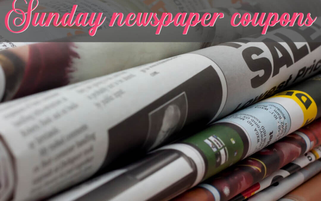 How To Get FREE Coupons Without The Sunday Newspaper Coupons