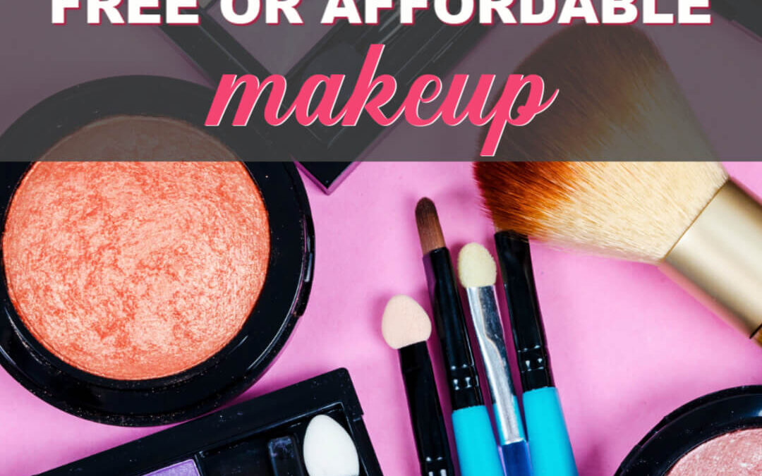 8 Ways To Get FREE Or Affordable Makeup