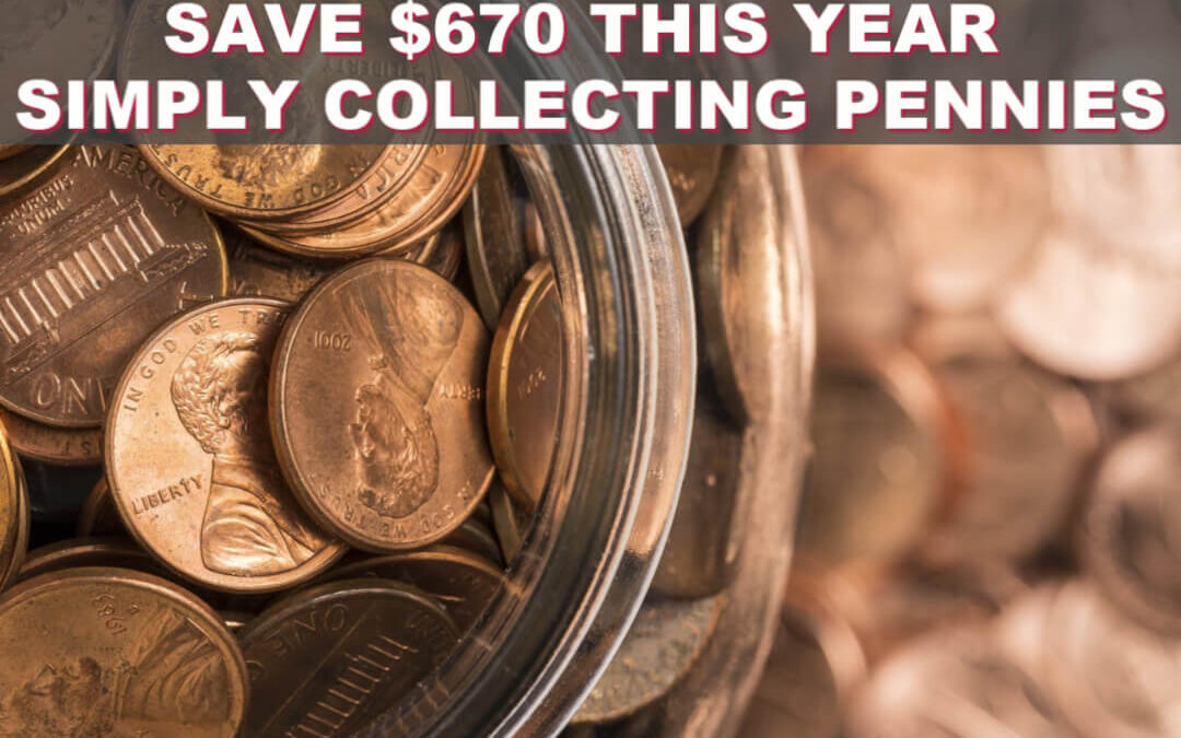 Penny Saving Challenge – Save $670 This Year Collecting Pennies