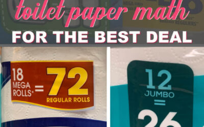 How To Make Toilet Paper Math Simple For The Best Deal
