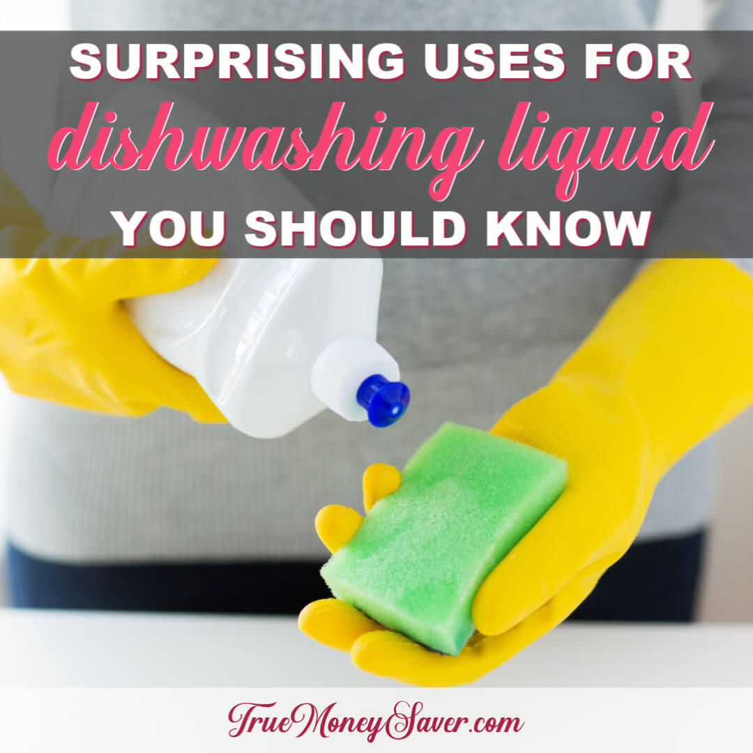 5 Surprising Uses For Dishwashing Liquid You Should Know