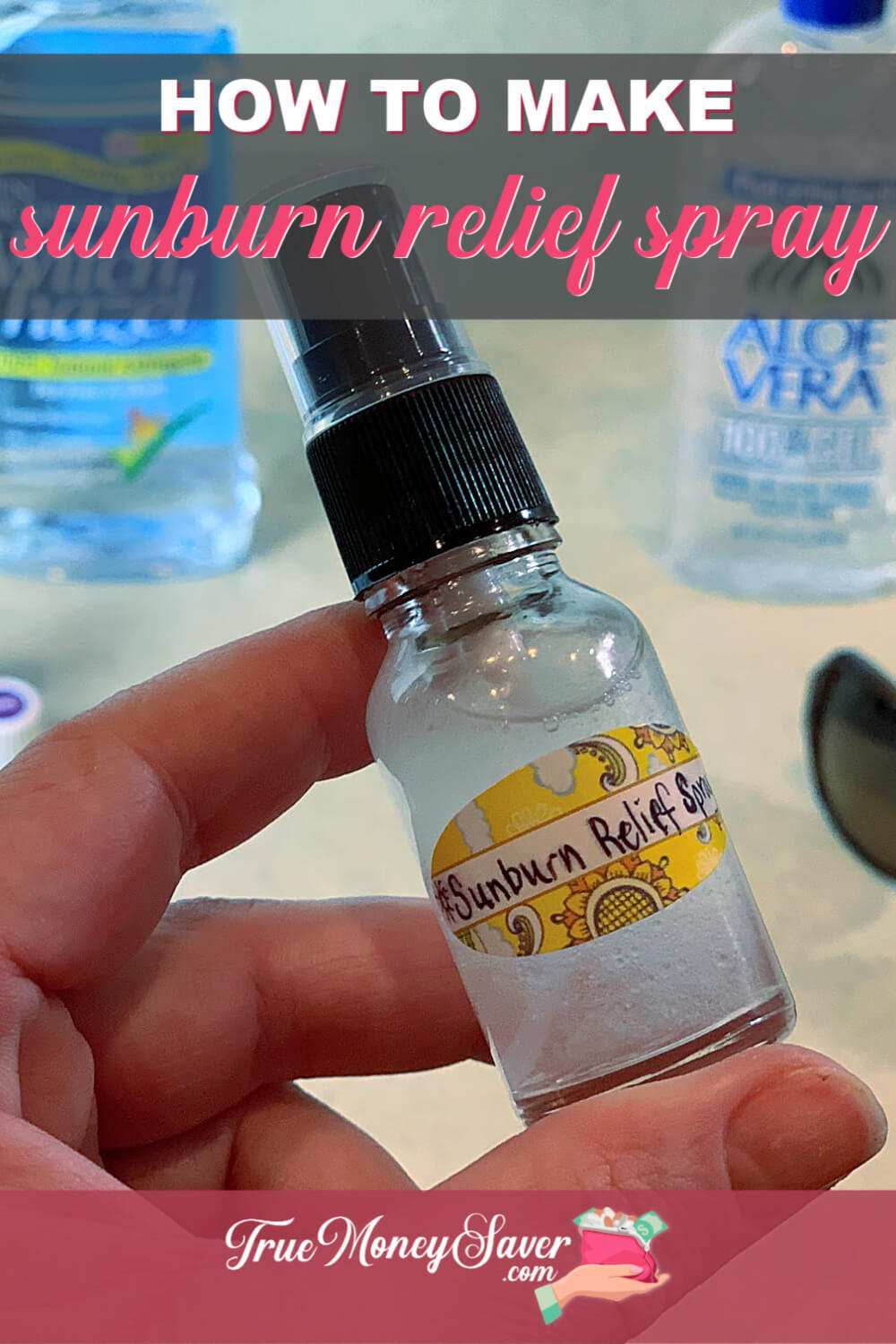 The Best Relief Spray Made With Essential Oils For Sunburns