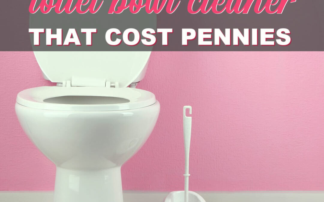 How To Make The Best Toilet Bowl Cleaner For Pennies