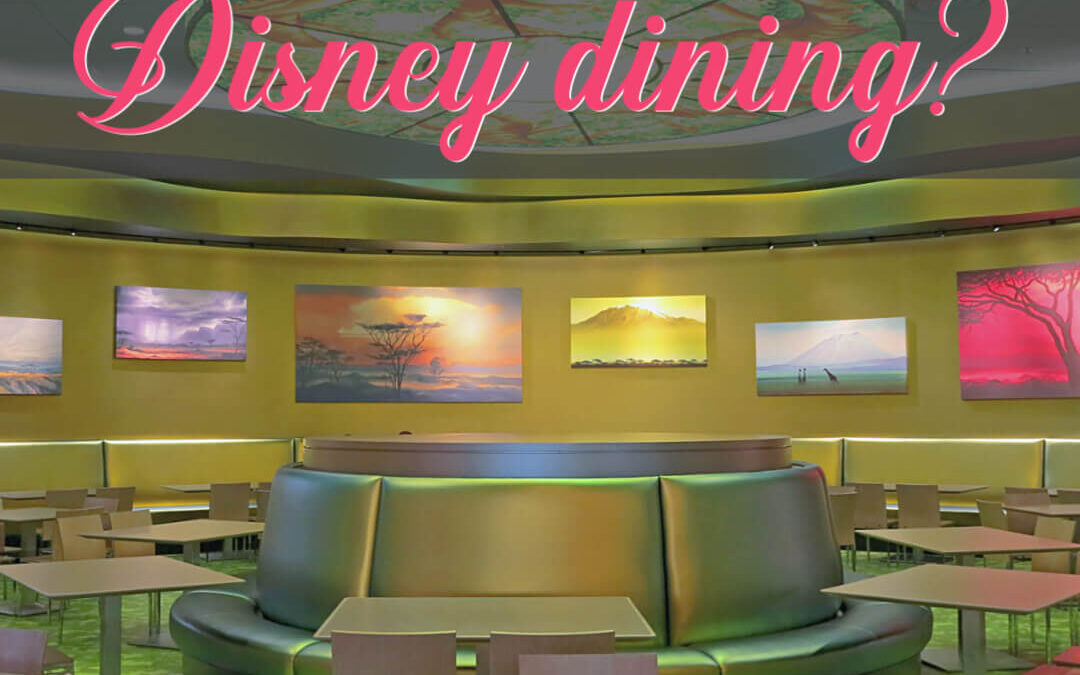 Is Disney World Dining The Best Option For Your Family?