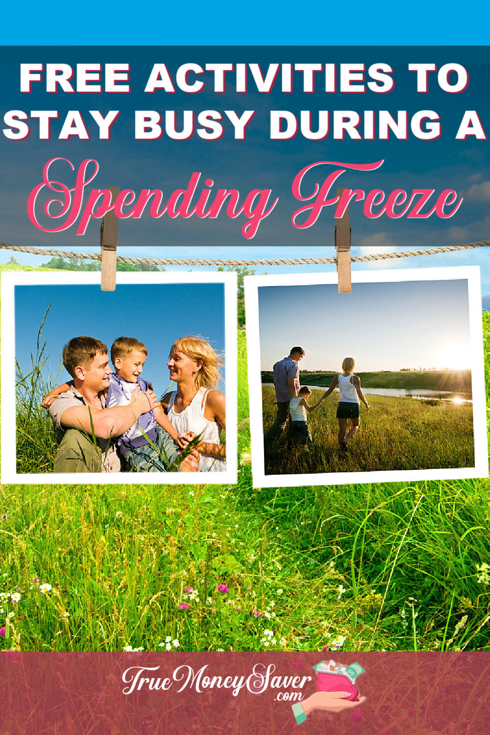 Free Activities To Keep You Busy During A Spending Freeze Challenge